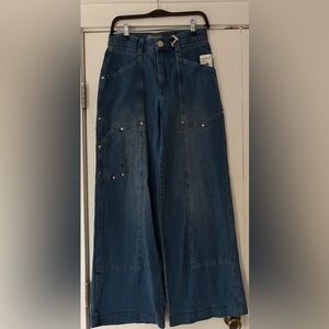 Wit & Wisdom Absolution Blue‎ Flare Jeans Size 8 NWT